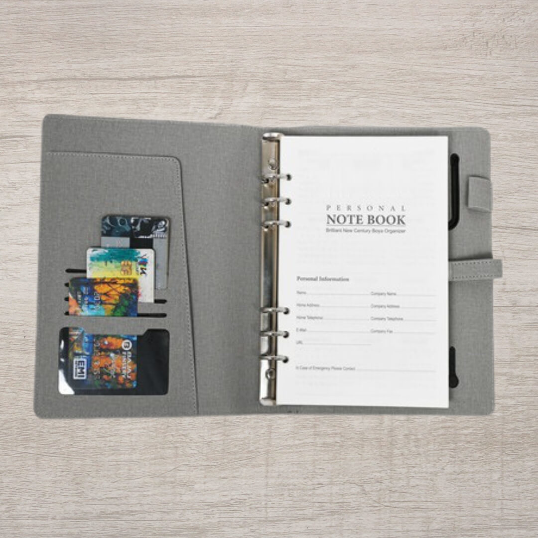 Jute Diary Power Bank 5000mah