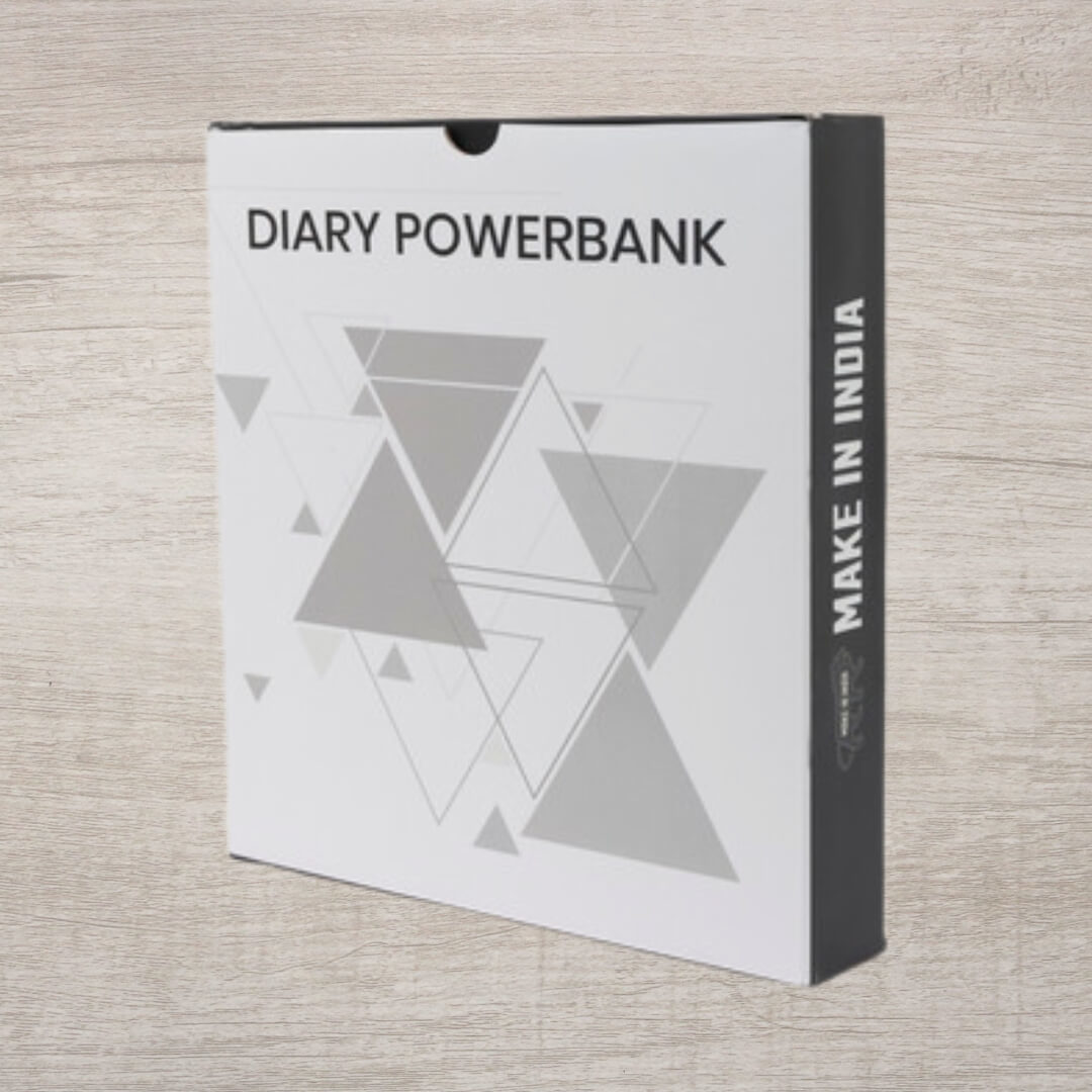Jute Diary Power Bank 5000mah