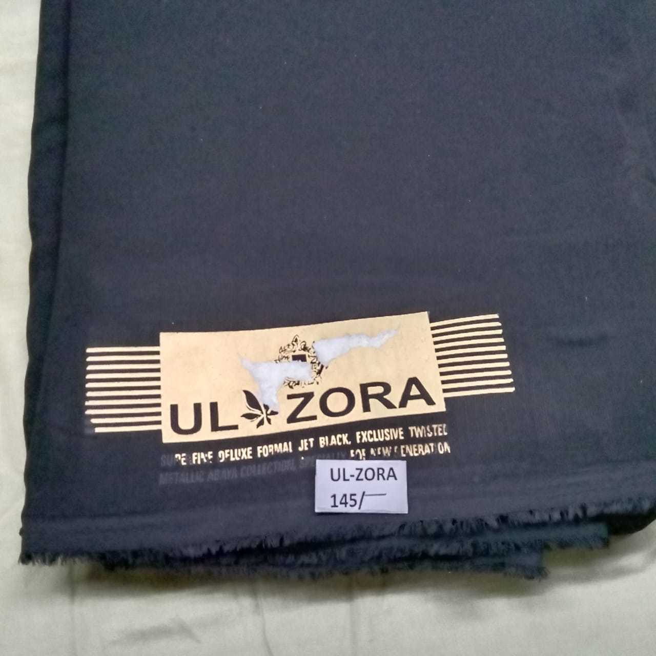 Ul Zora - Sustainable Fabric Swatch Book | 61 Inch Width, Washable, Black Color, Minimum Order Quantity 100 Meters, 40-45 Days Production Time