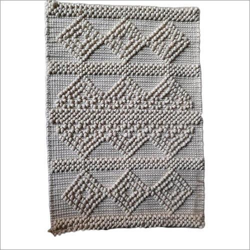 रेक्टेंगल हैंडमेड कॉटन और चेनियल रग्स