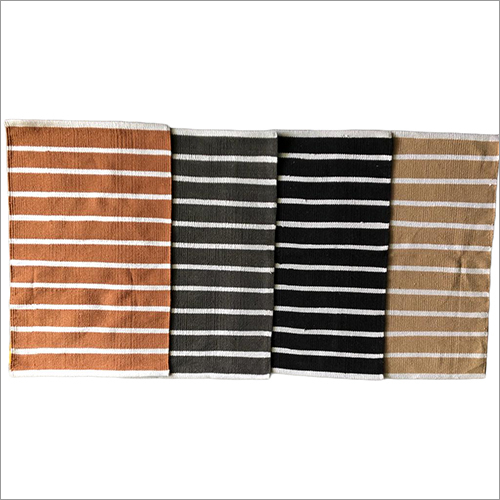 मल्टीकलर हैंडमेड कॉटन फ्लोर रग्स