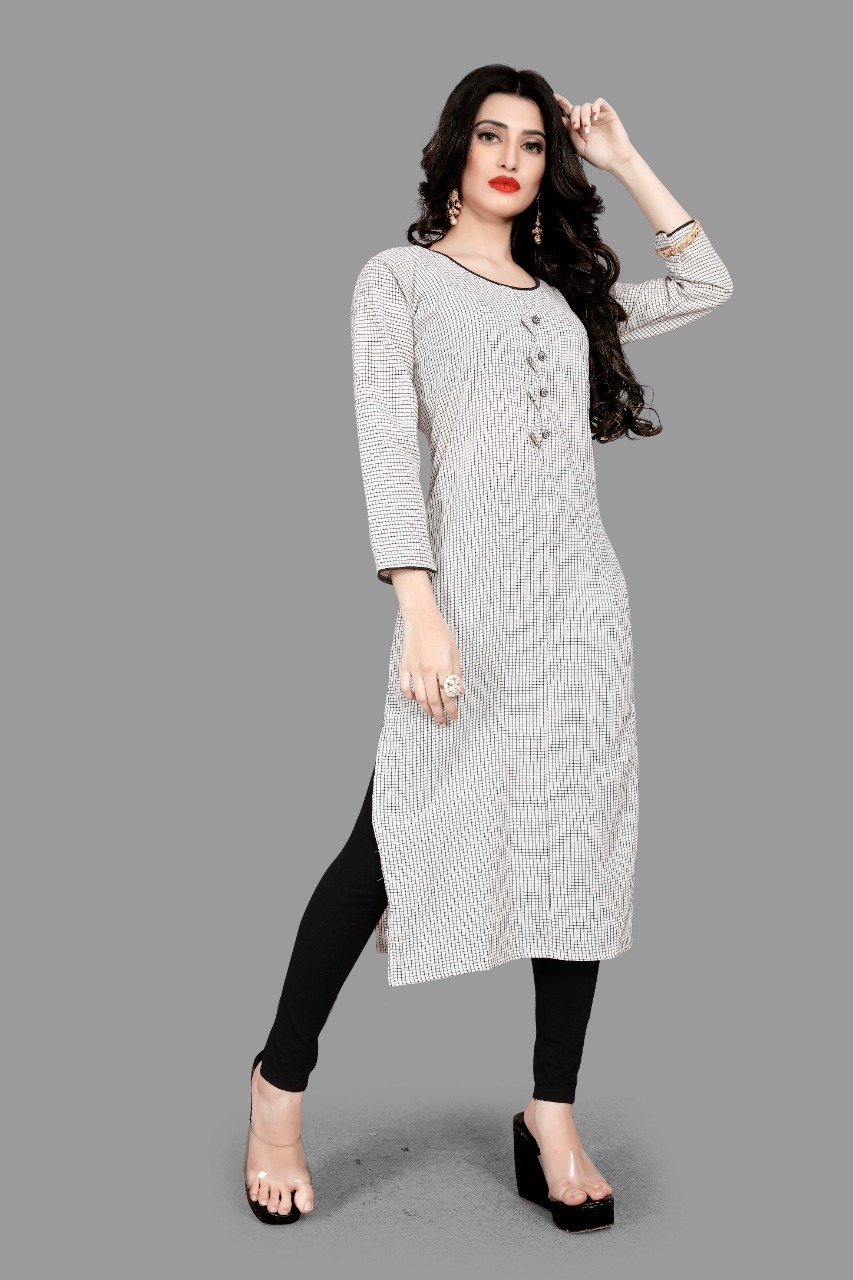 New Stylish Cotton Kurtis Bust Size: 40&42 Inch (In)
