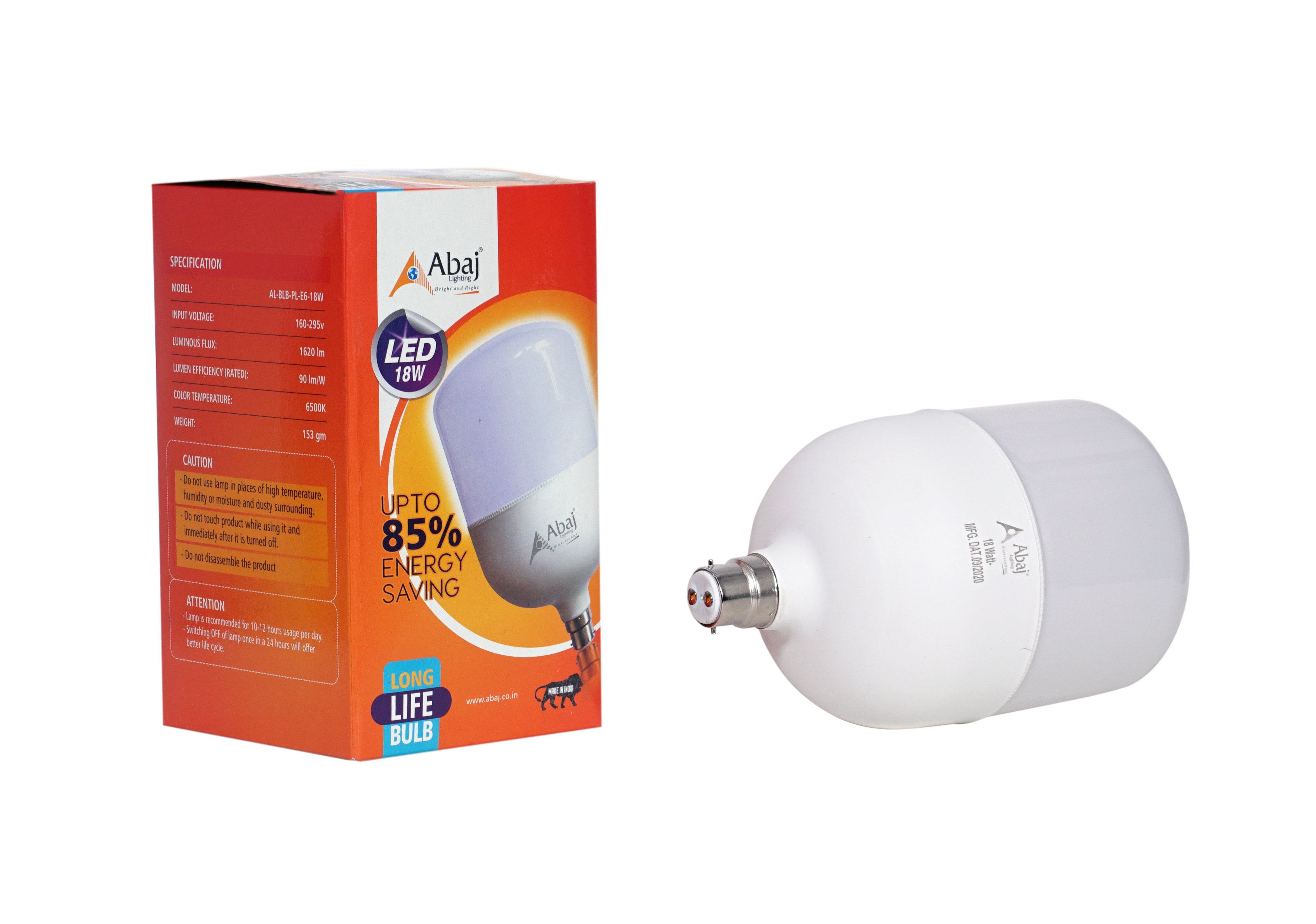 White Led Bulb 18w