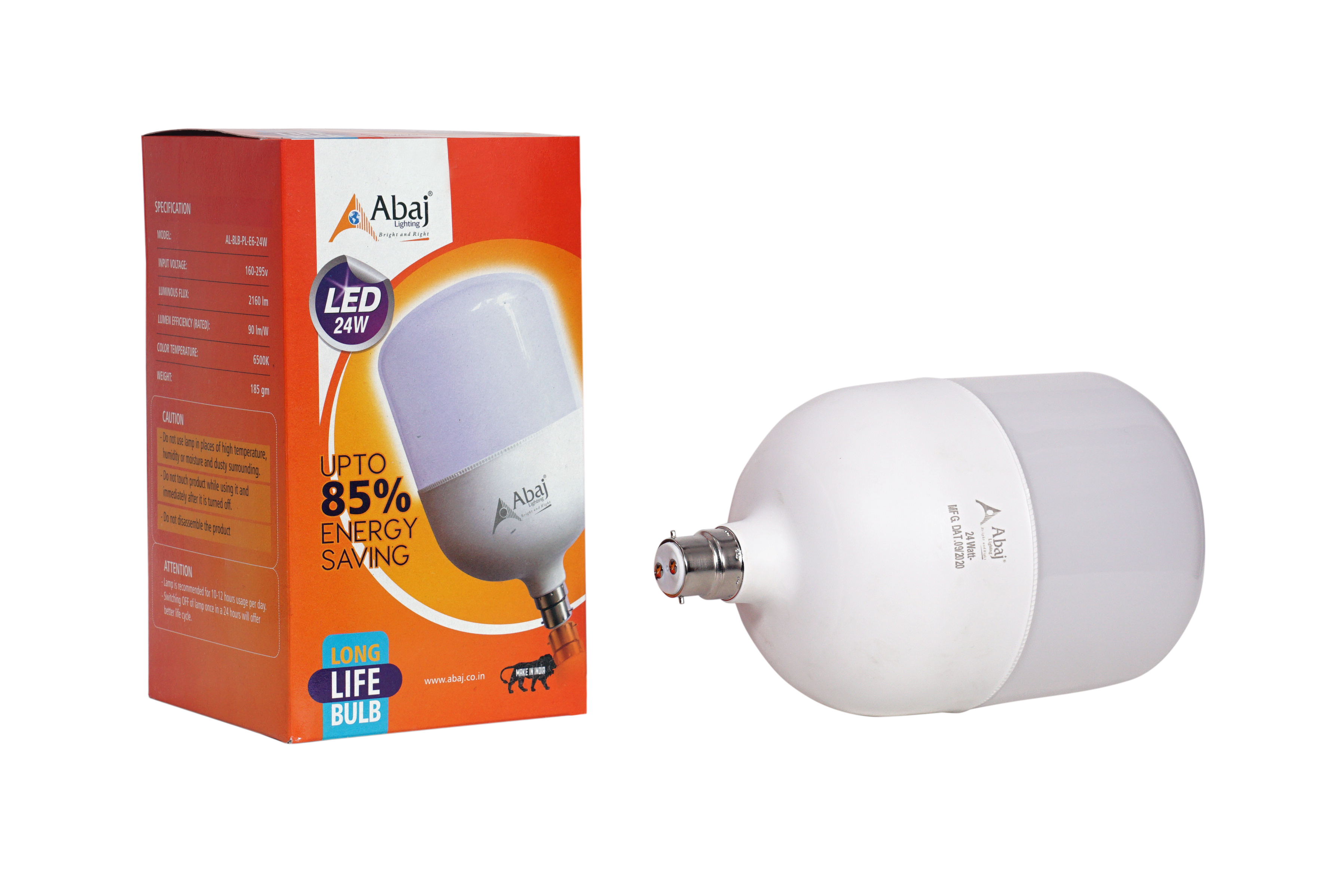 White Led Bulb 24w