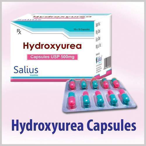 Hydroxyurea Capsules - Hydroxyurea, 10 Strips x 10 Tablets, Anti-Cancer, Suitable for Adults, Teenagers, and Children, Store in a Dry Place