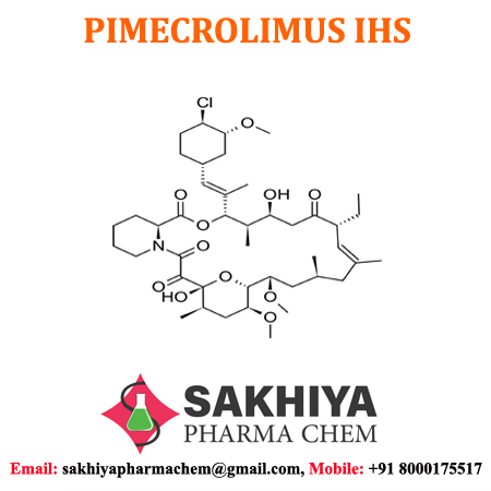 Pimecrolimus - White Crystalline Powder, 98% To 102% Purity, Sweet Taste, Water Soluble, For Atopic Dermatitis Treatment