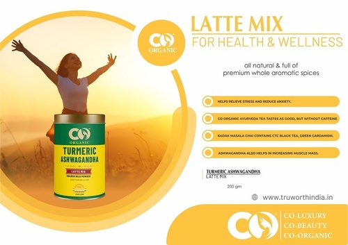 Co Organic Turmeric Ashwagandha Latte Mix - Age Group: For Adults
