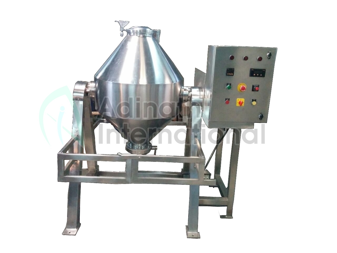 Semi-automatic Laboratory Double Cone Blender