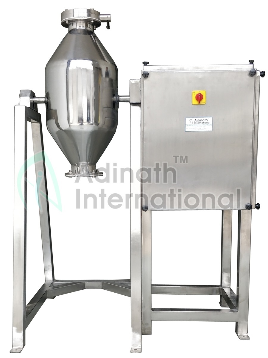 Semi-automatic Laboratory Double Cone Blender