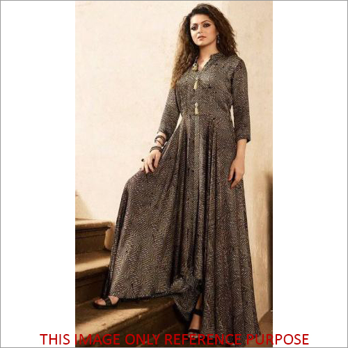 महिलाओं के लिए कॉटन की लंबी कुर्ती