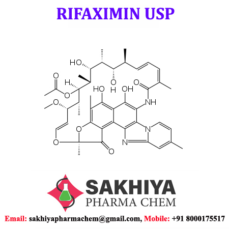 Rifaximin - White Crystalline Powder, 98%-102% Purity | Antibiotic For Diarrhea, Ibs, Hepatic Encephalopathy, Sharp Smell, Bitter Taste, Room Temperature Storage, 3-year Shelf Life