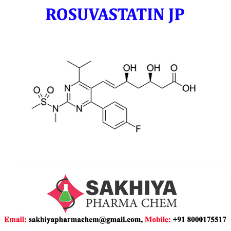 Rosuvastatin - 98% Purity, White Crystalline Powder, Molecular Weight 481.539 G/mol, Salty Taste, Lemon Smell, Water Soluble, Shelf Life 3 Years - Prevents Cardiovascular Diseases, Treats Abnormal Lipids