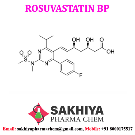 Rosuvastatin - 98% Purity, White Crystalline Powder, Molecular Weight 481.539 G/mol, Salty Taste, Lemon Smell, Water Soluble, Shelf Life 3 Years - Prevents Cardiovascular Diseases, Treats Abnormal Lipids