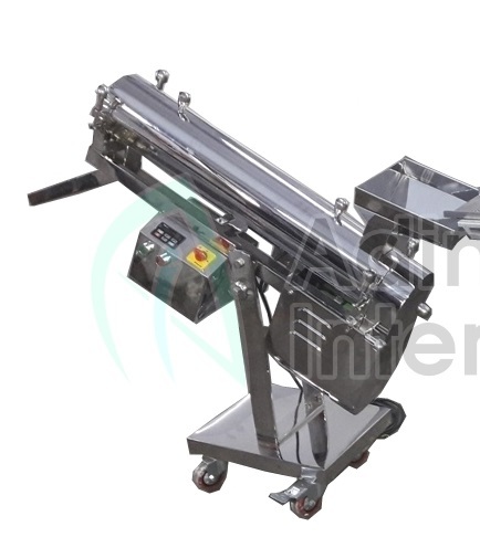 Capsule Polishing Machine - Stainless Steel, 1190mm X 350mm X 975mm | Compact Gmp Model, Higher Production Rate, Easy Operation
