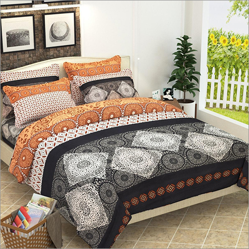 Traditional Printed Bedsheet Set - Multicolor, Full Size | Washable, Crafted from Top Grade Fabrics with Unique Prints