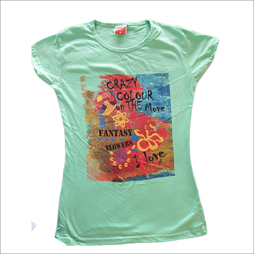 Ladies Printed T-shirt Gender: Female