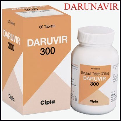Darunavir Tablets - 60 Count, Antiviral Protease Inhibitor for HIV Treatment in Adults and Children 3 Years and Older, Store in Dry Place