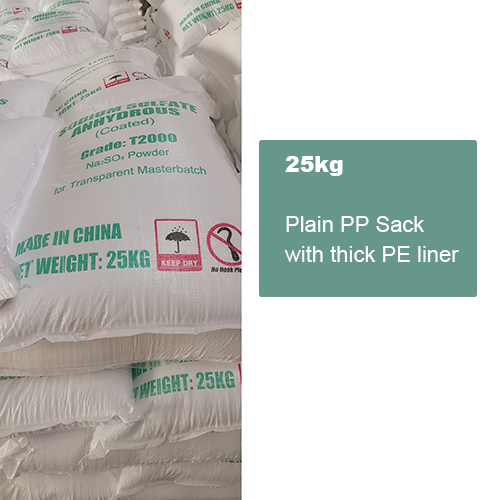 Coated Na2so4 Powder For Pe Transparent Masterbatch Application: Plastic