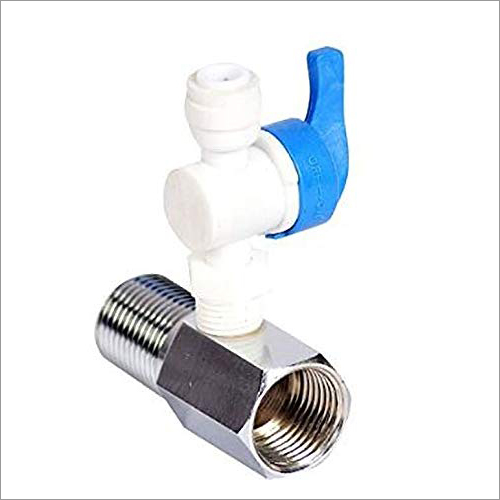RO Socket Brass - Plastic & Brass Material, 12.3x8.9x6.1 cm Dimensions, Polished Surface Finish, Robust Design & Corrosion Resistance