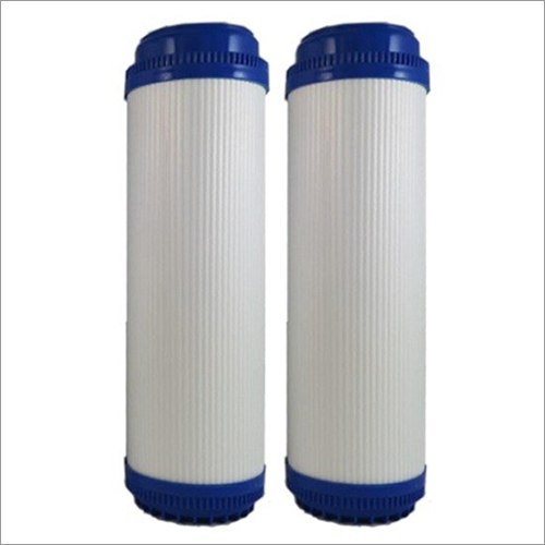 RO GAC Filter 10 Inch - Coconut Shell Filter Media, 9.75" x 2.75", 0.75 GPM Flow Rate, 10 Micron Rating, 2,500 Gallons Filter Life, Wall-Mounted
