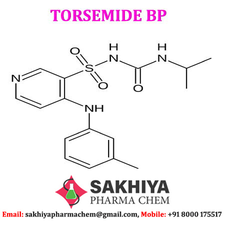 Torsemide Boiling Point: 134