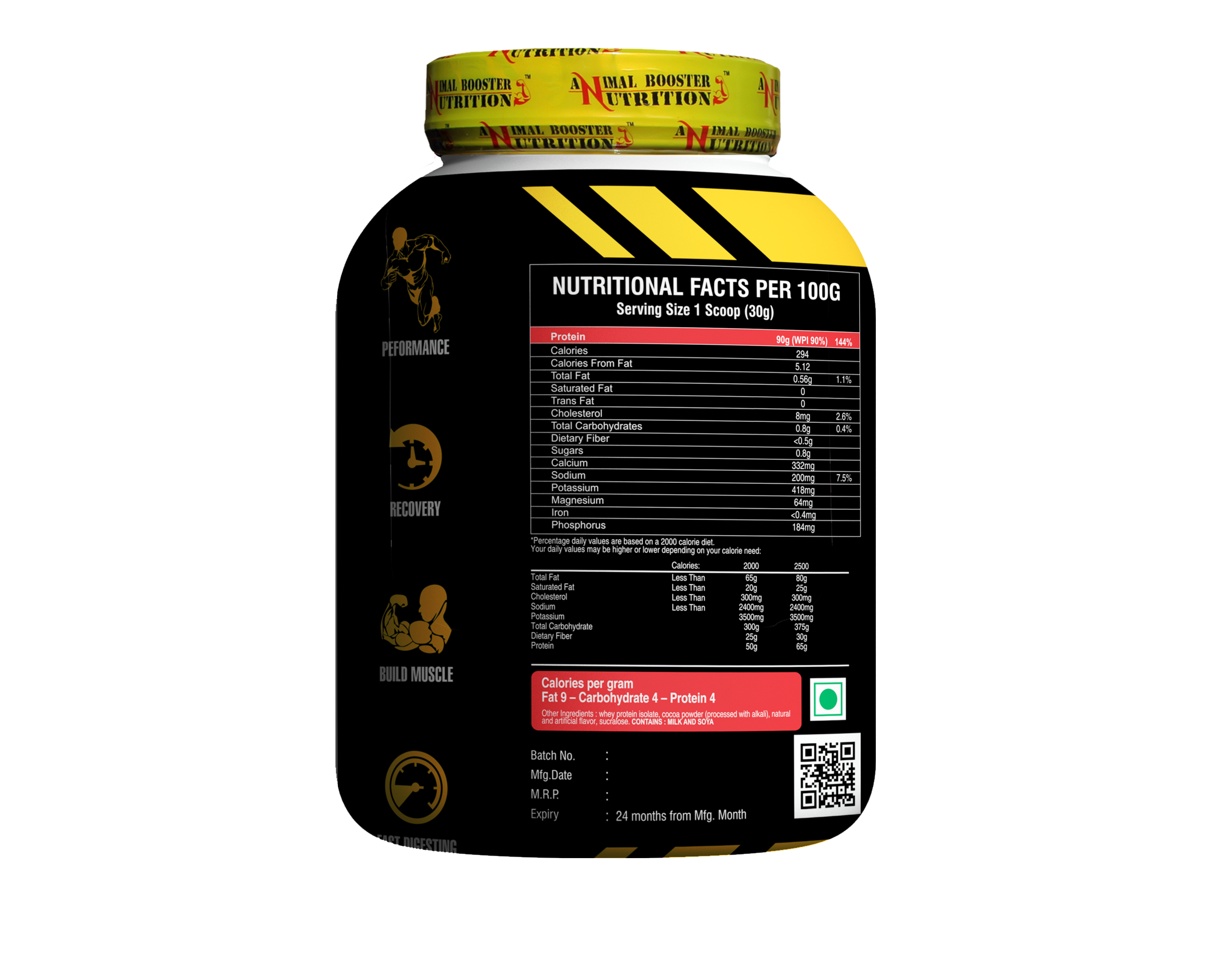 Serious Whey Isolate Dosage Form: Powder