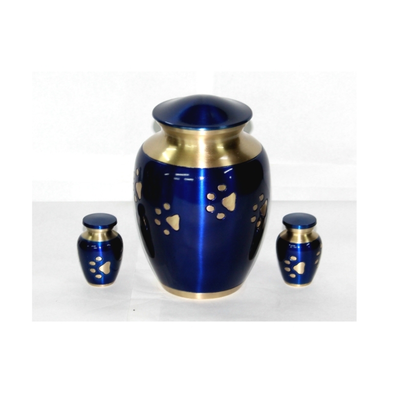 Easy To Install Classic Blue Urn