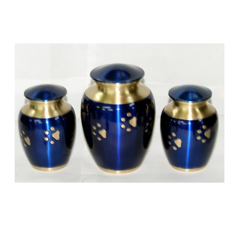 Easy To Install Classic Blue Urn