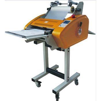 Automatic Thermal Lamination Machine TLM 3866 - 14" Width, 600-3000 mm/min Speed, Electric AC220/110V, Auto Feeder & Cutter, Hot and Cold Laminating Functions