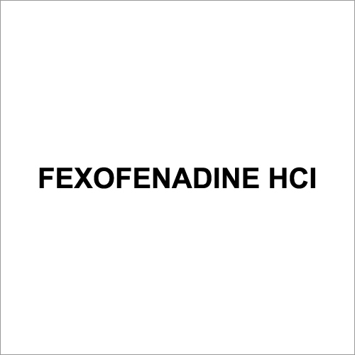 Fexofenadine HCI