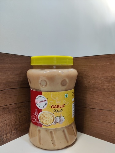 Garlic Paste - Authentic Indian Taste, Packaged in Glass Bottle, Plastic Bottle, Bulk, and Drum for Versatile Culinary Use