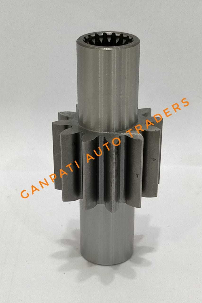 Jcb Pump Shaft Half (32mm) - Steel, 70mm Length, 14 Teeth Spline | Durable, Precision Engineered, Jcb Compatible