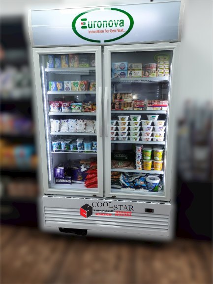 Visi Cooler 1 - White, 1800x800x700 Mm, 600 Liters | Display Cooler For Commercial Beverage & Snack With R134a Refrigerant, 2-8â°c Temperature Range