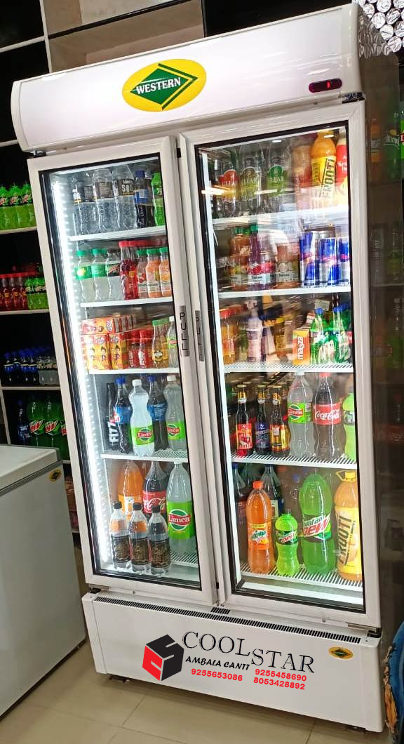 Visi Cooler 1 - White, 1800x800x700 Mm, 600 Liters | Display Cooler For Commercial Beverage & Snack With R134a Refrigerant, 2-8â°c Temperature Range