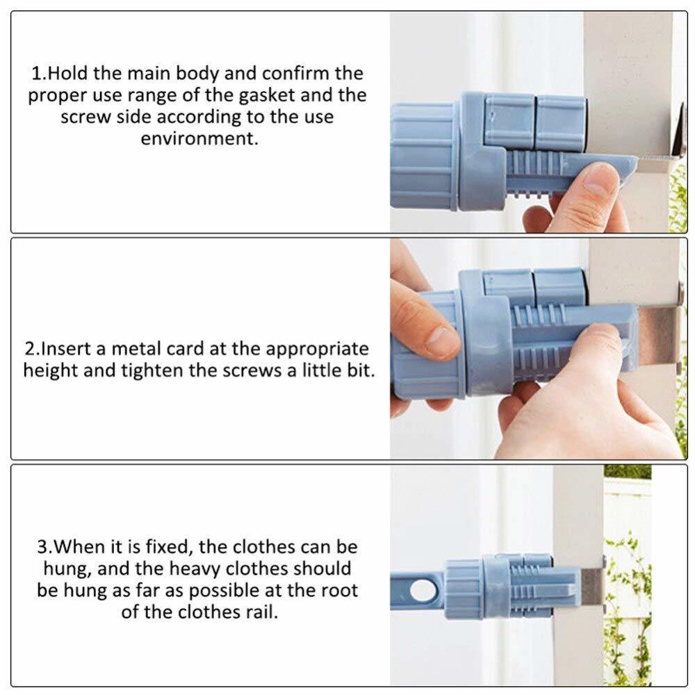 5 Hole Window Drying Rack
