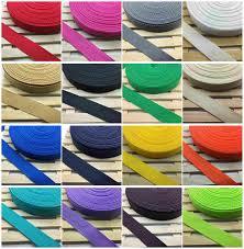 Multicolor Nylon Webbing - Nylon Material, Various Lengths & Widths, Multicolor Design | Fast Colors, Light Weight, Tear-resistant, Woven Texture