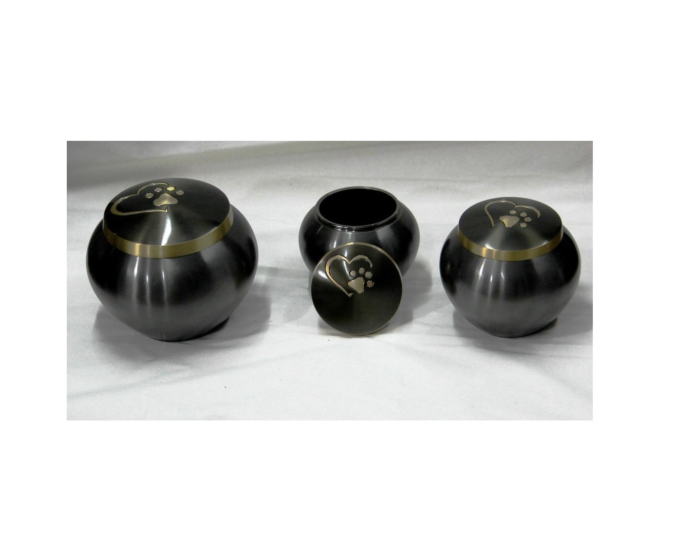 Heart And Paw Print Urn