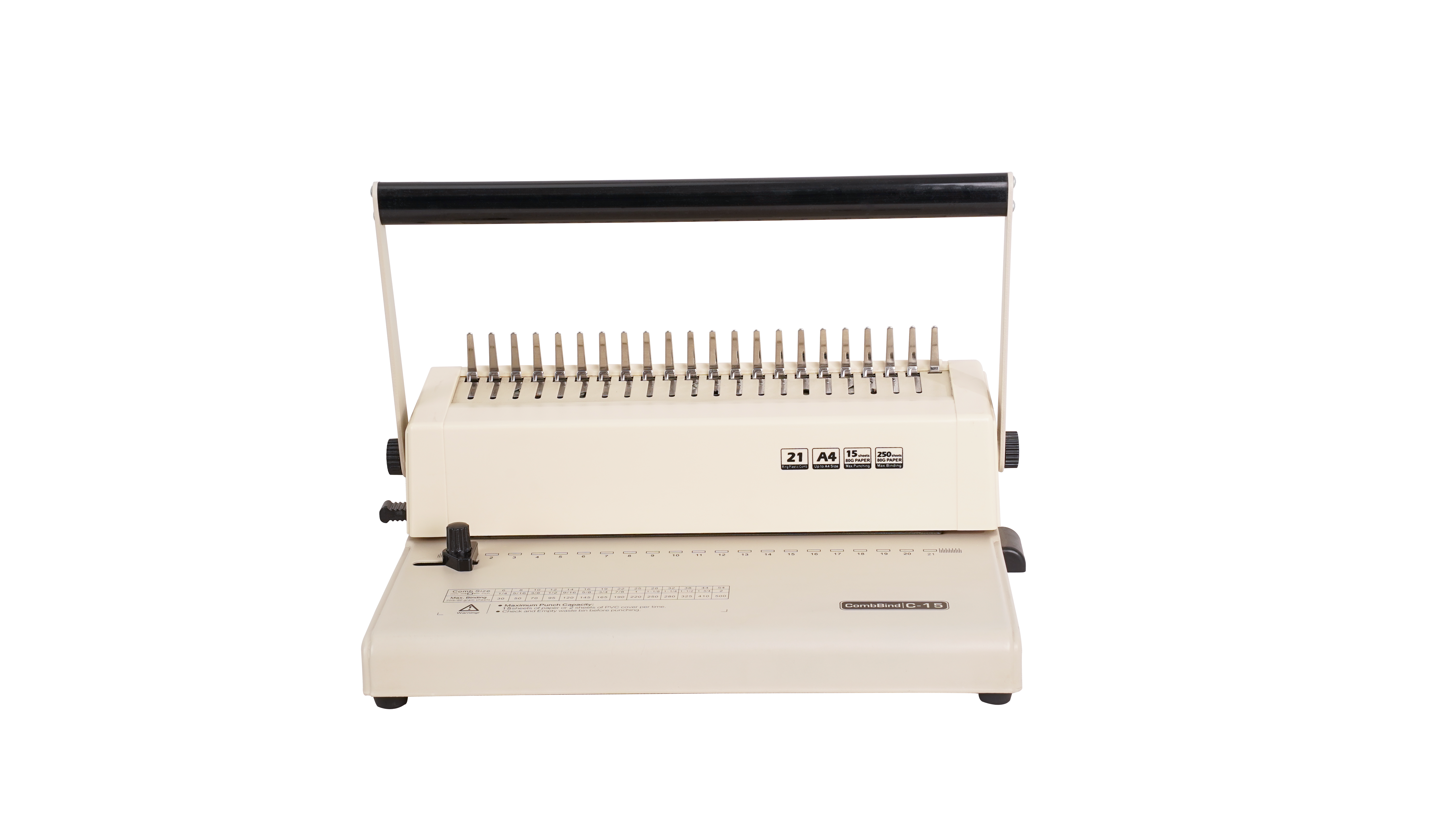 C15 Comb Binding Machine