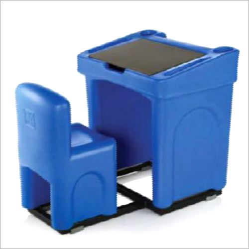 किड्स प्लास्टिक स्कूल सिंगल बेंच