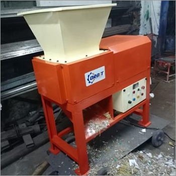 ट्विन शाफ्ट पॉलीथीन और सीमेंट बैग श्रेडर मशीन