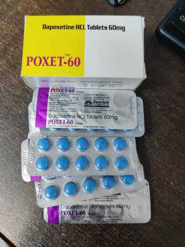 Poxet 60Mg Or Dapoxtine 60Mg Tablets General Drugs