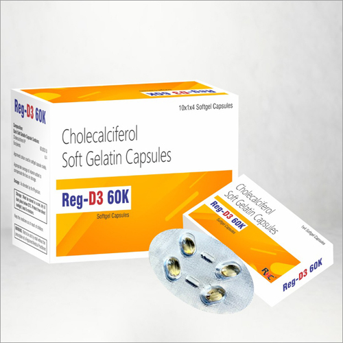Reg-D3 60K सॉफ्टजेल कैप्सूल