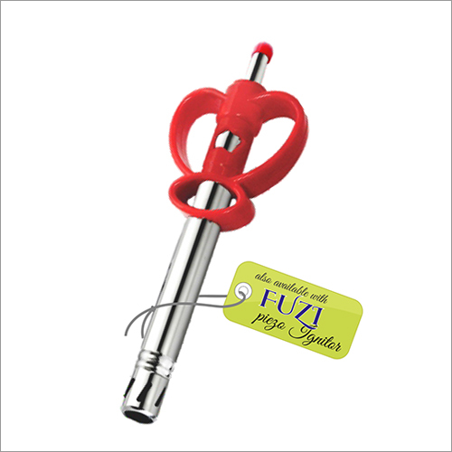 Lovely Gas Lighter - Stainless Steel, Customized Size, Red & Blue | Reliable Kitchen Tool, Corrosion Resistant, Easy to Clean