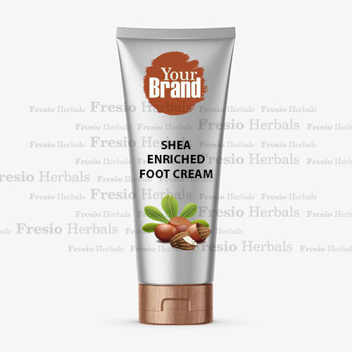 Foot Cream - Cream In Aluminum Tube, 100ml | Shea Butter, Coconut Scent, Deep Moisture, Soft Feet