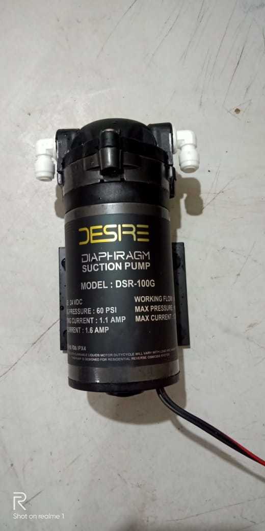 Desire Pump 100 Gpd Power: Electric