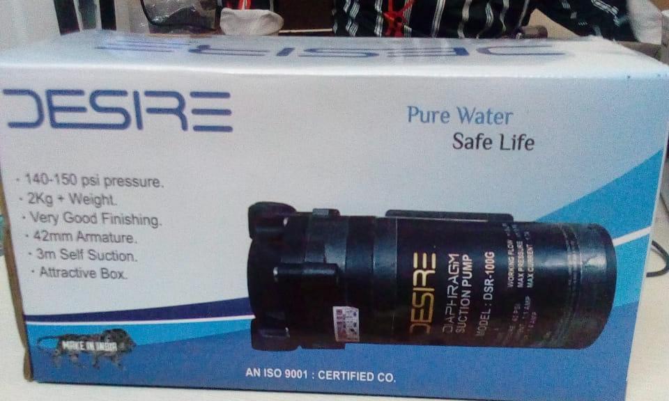 Desire Pump 100 Gpd Power: Electric