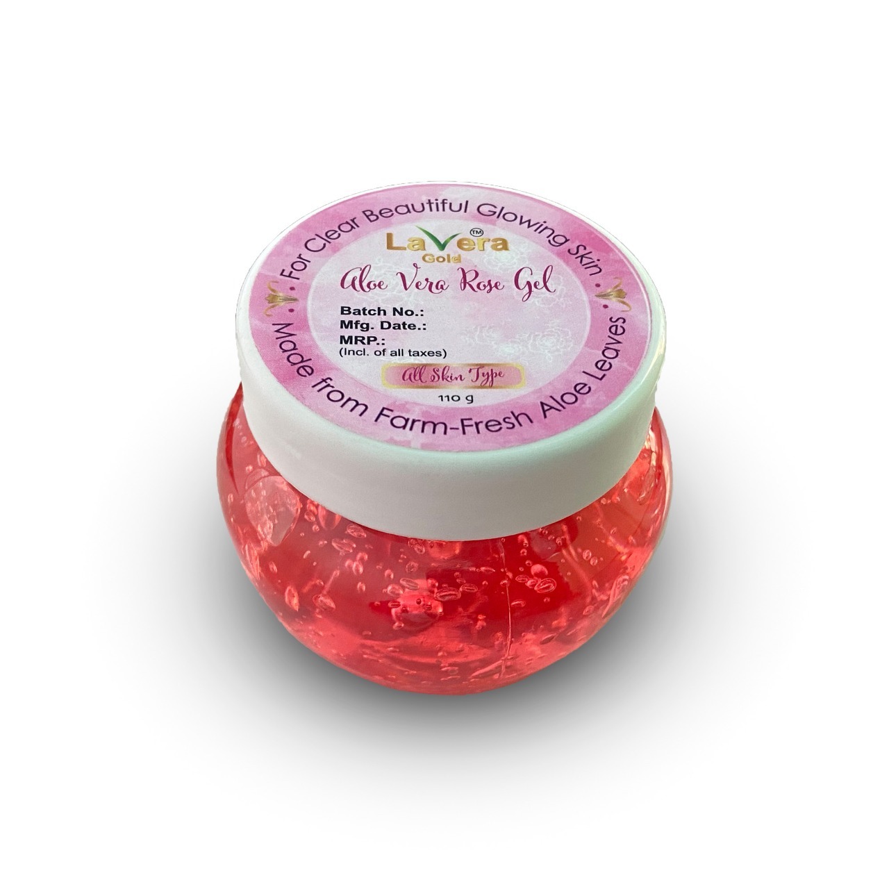 Herbal Product Aloe Vera Rose Gel