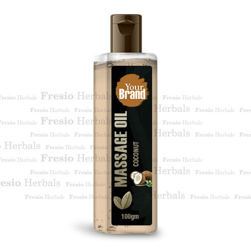 Customized Massage Oil - Plastic Bottle, 100ml, 10x5x3 Cm | Relaxing, Soothing, Moisturizing, Aromatherapy, Cocoa Butter Scent