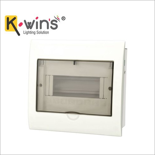 MCB Distribution Box - ABS Material, Multiple Thickness Options, Stylish White Finish | Easy Installation, Crack Resistant, Versatile for Domestic and Commercial Use