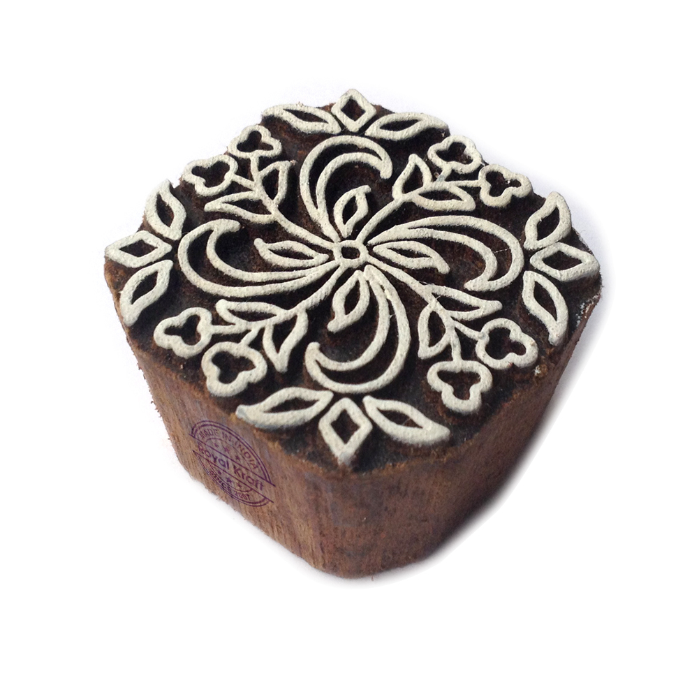 Square Wooden Block Printing Stamps Core Material: Wood